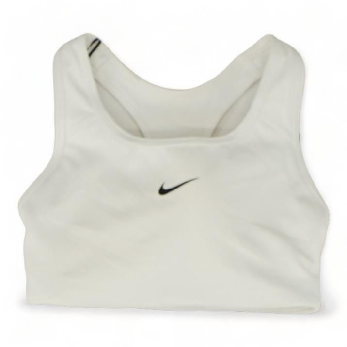 White Solid Sports Bra – Unclaimed Baggage