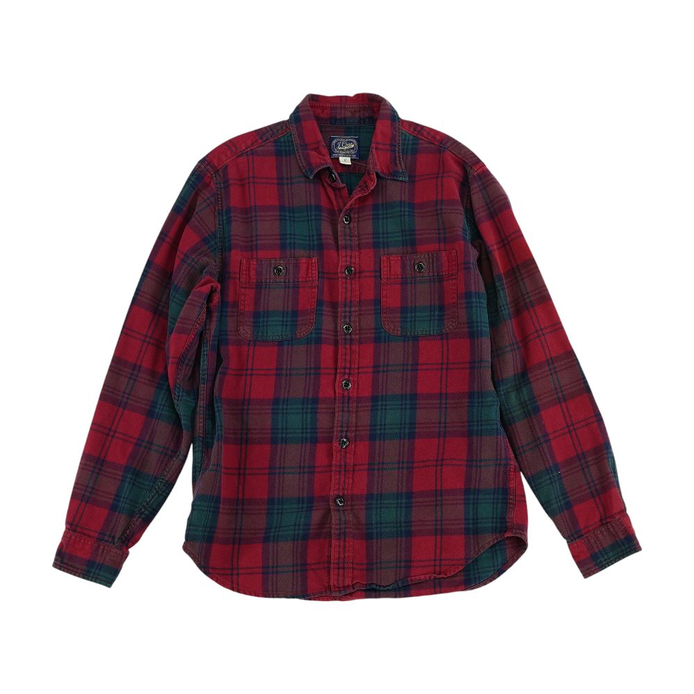 Red Plaid Button Down
