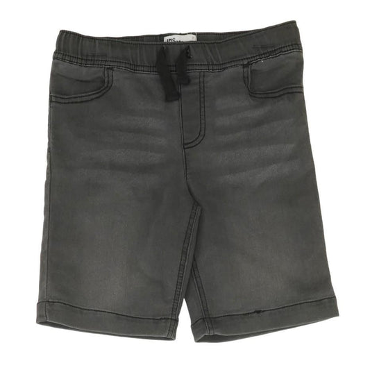 Gray Solid Shorts