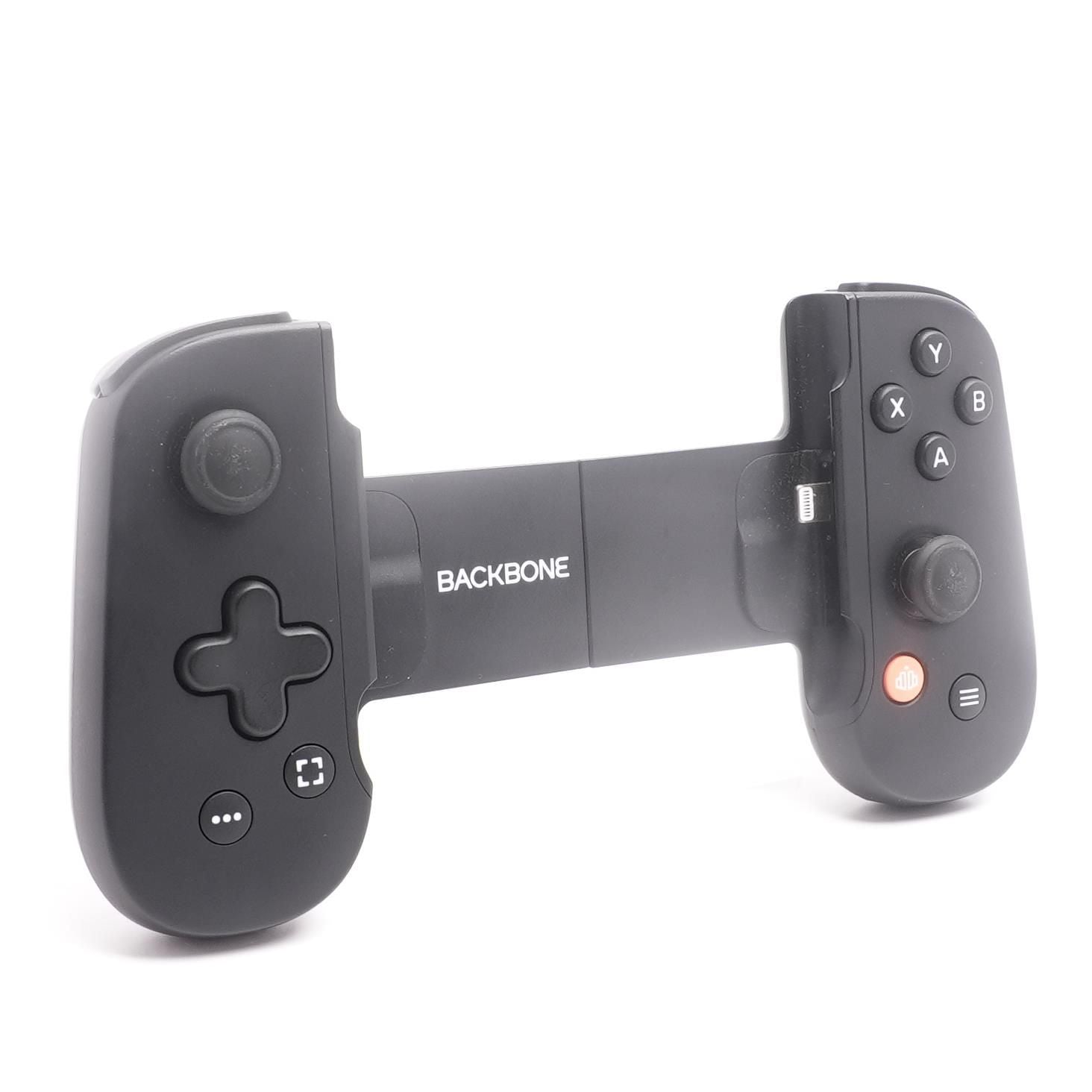 Backbone One Mobile Gaming Controller for iPhone, Lightning Connection,  Black