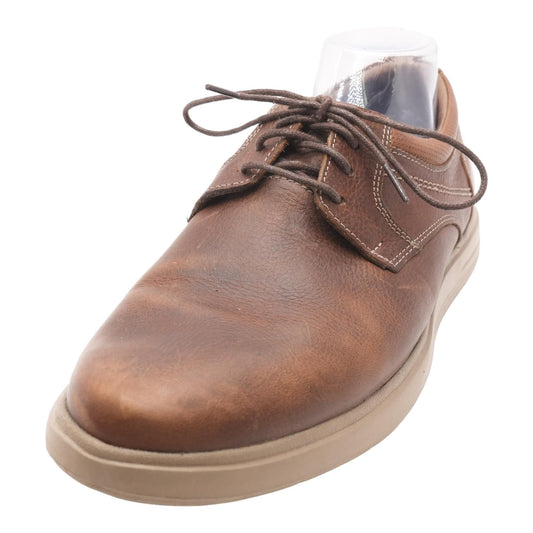 Brown Leather Lace Up Shoes