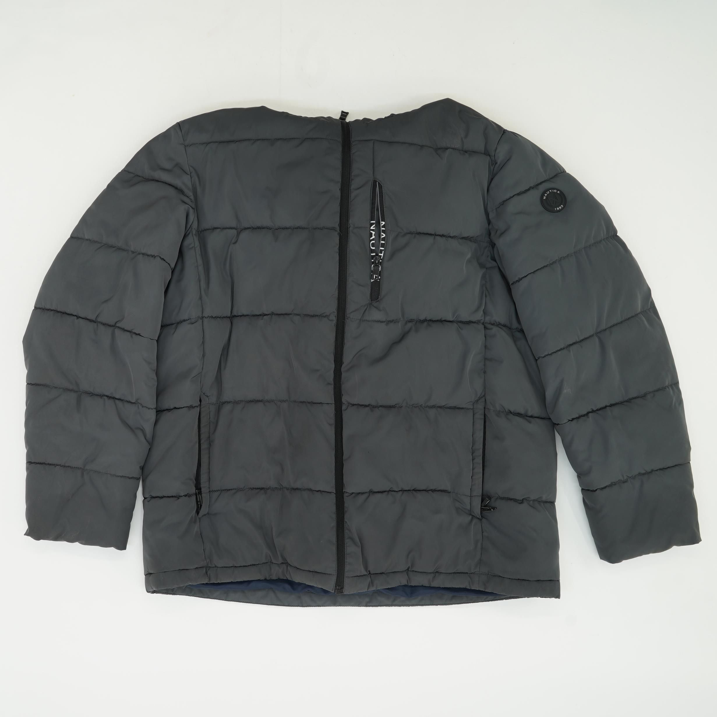 Charcoal Puffer Jacket Unclaimed Baggage