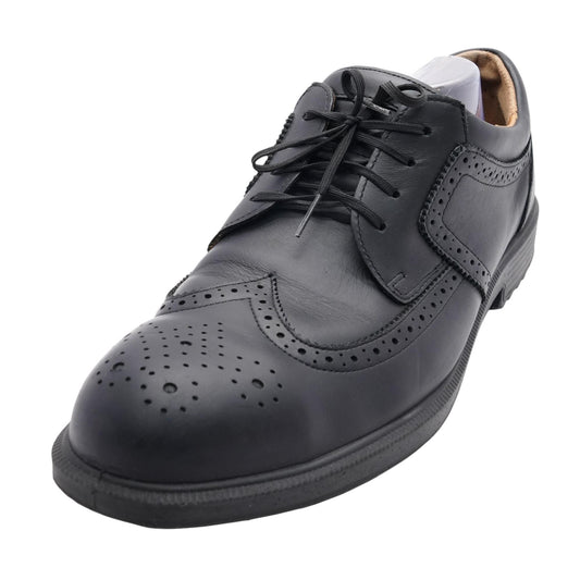 Officer Black Derby/oxford Shoes