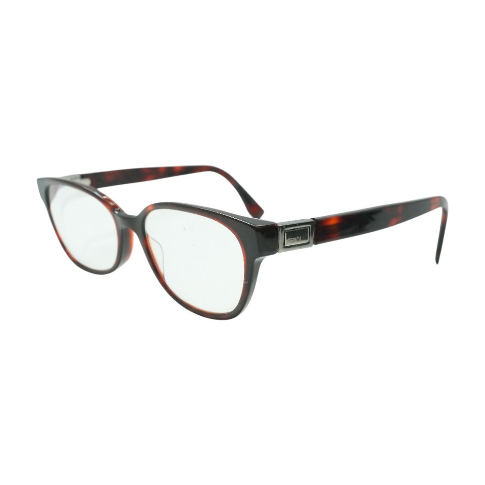 Tortoise Peekaboo Oval Unknown Prescription Eyeglasses – Unclaimed - Main Image