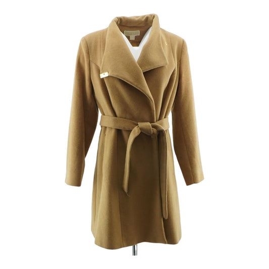 Tan Solid Topcoat Coat