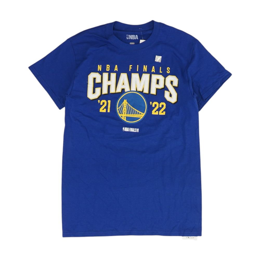 Blue Golden State Warriors Solid Graphic/logo T-Shirt – Unclaimed