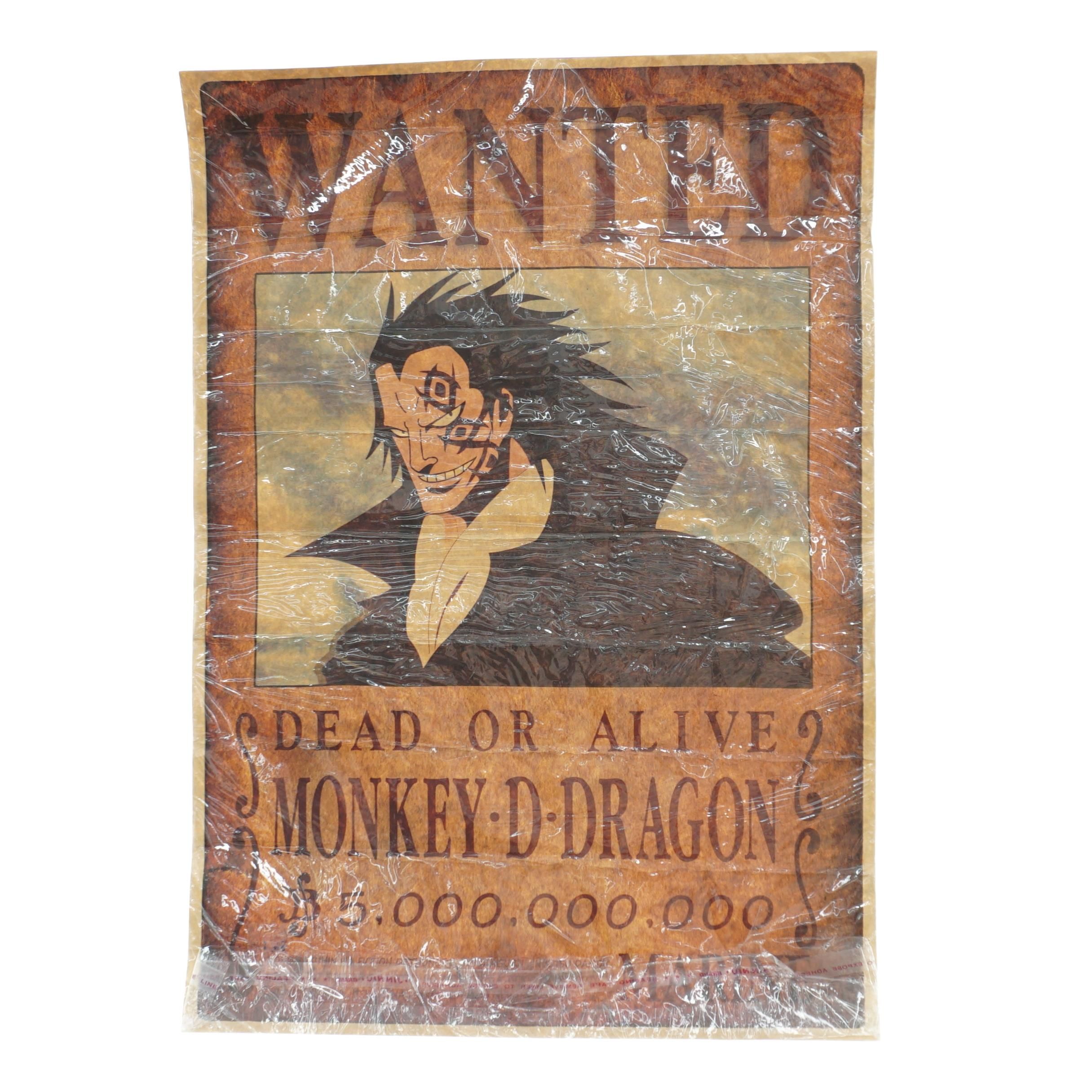 monkey d dragon Poster for Sale by HUTYTANG