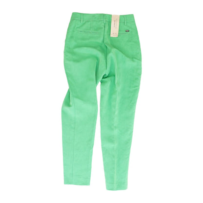 Green Solid Chino Pants