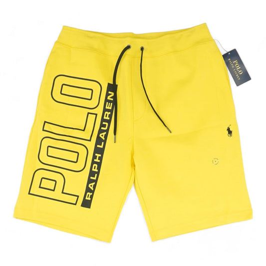 Neon Yellow Solid Active Shorts