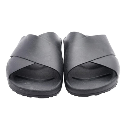 Black Rubber Sandal Shoes