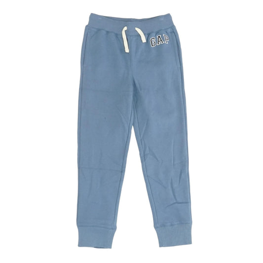 Blue Solid Joggers Pants