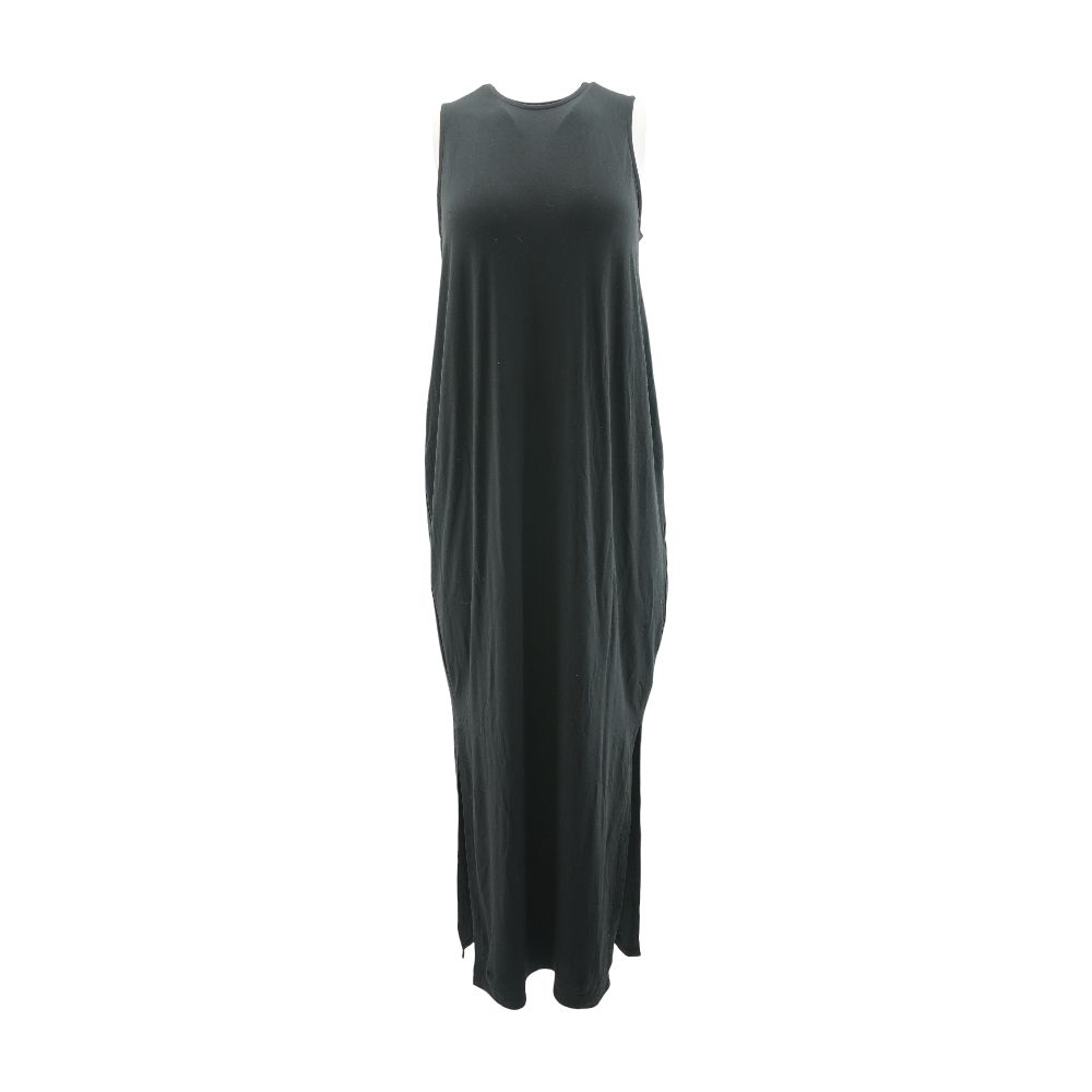 Women Black Solid Maxi Dress main image 1