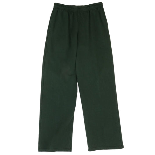 Green Solid Joggers Pants