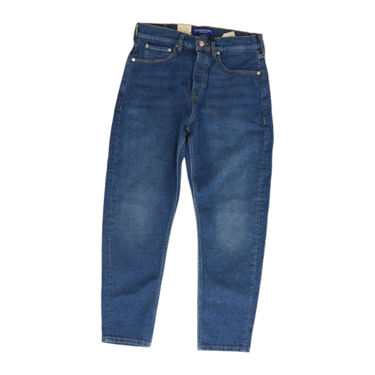 Solid Tapered Jeans