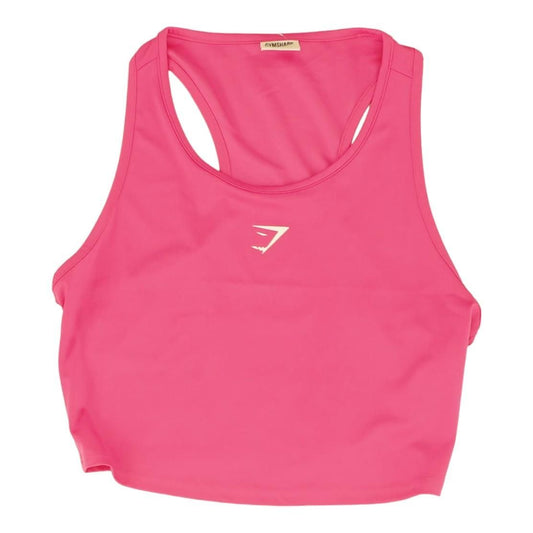 Pink Solid Active Tank