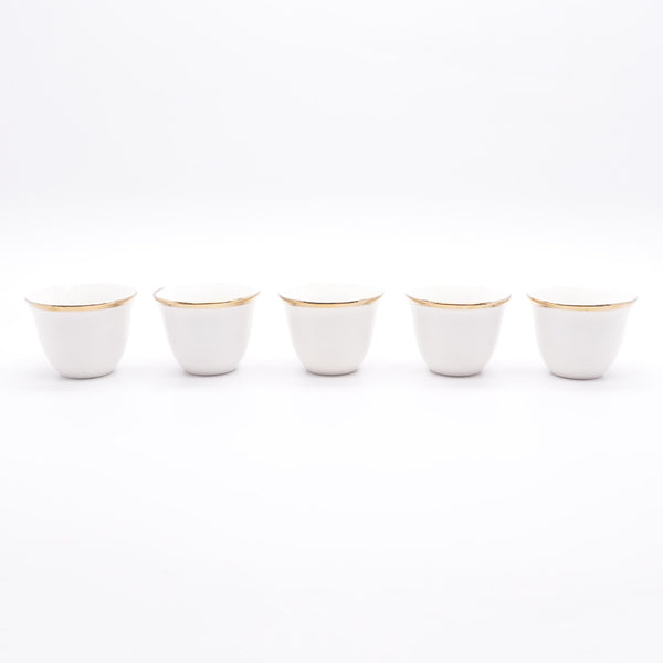 Gold Trim Arabic Coffee Cups Unclaimed Baggage