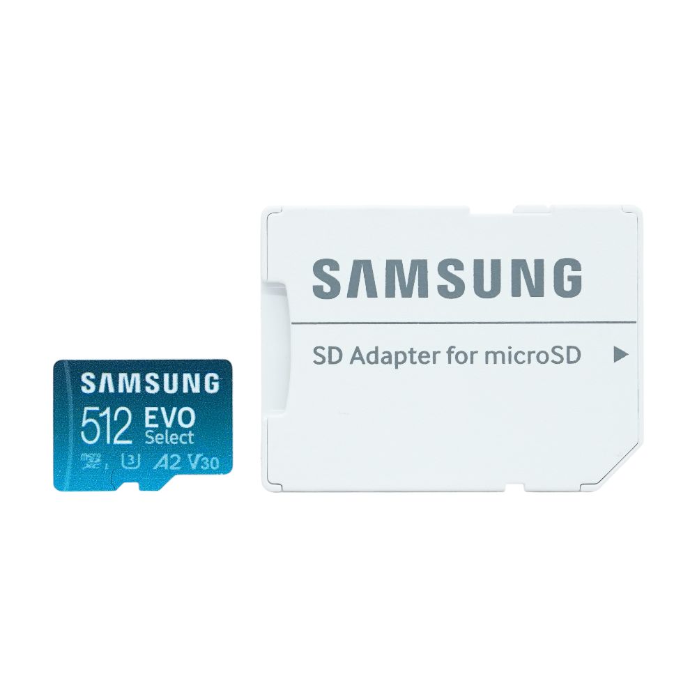 Evo Select 512GB Micro SD Card and Adapter – Unclaimed Baggage