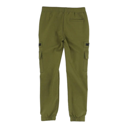 Olive Solid Joggers Pants