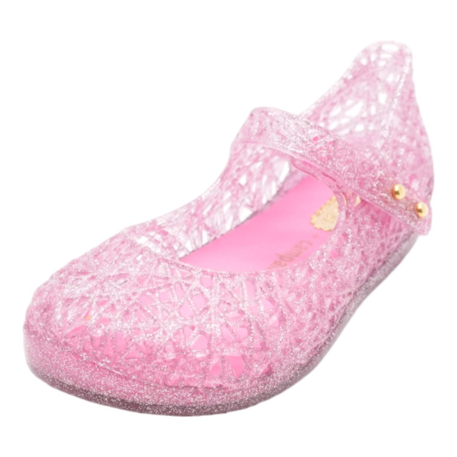 Pink Glitter Jelly Shoes Unclaimed Baggage