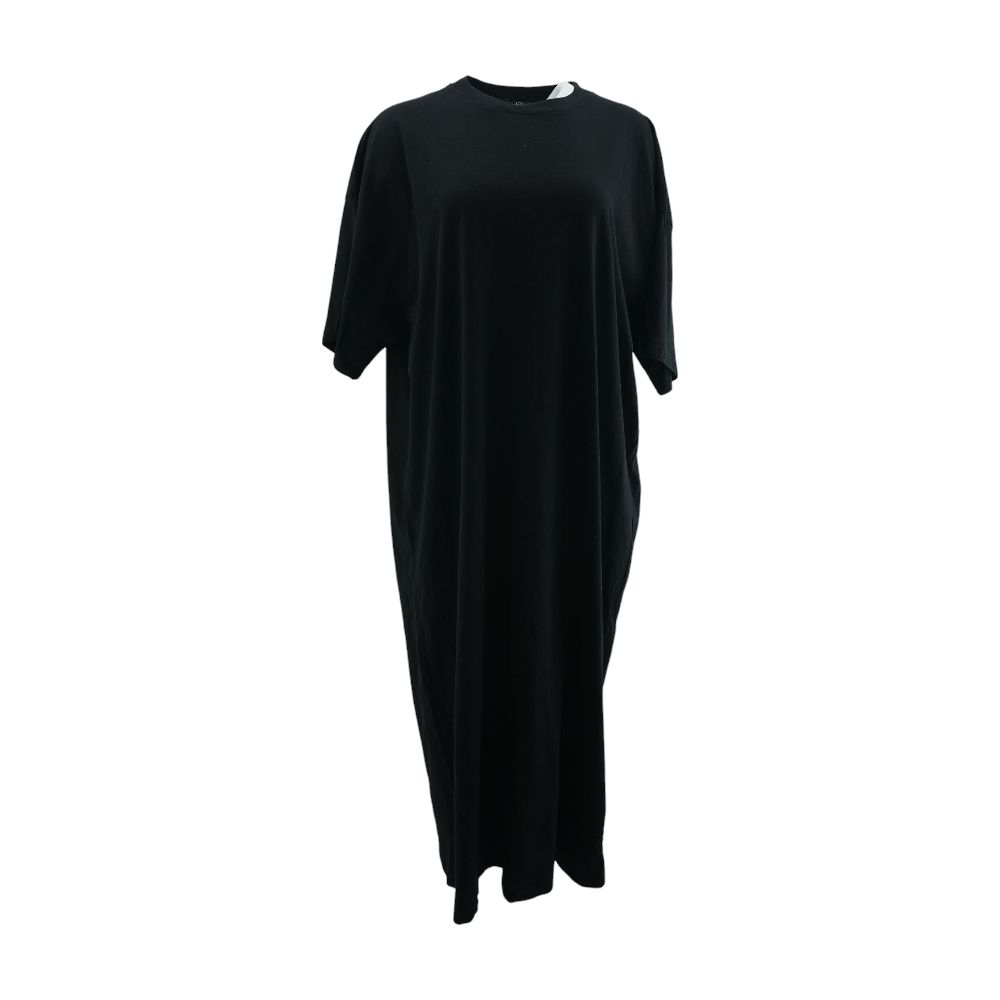 Women Black Solid Maxi Dress