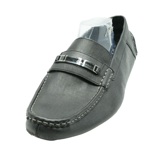 Merve Black Loafer Shoes