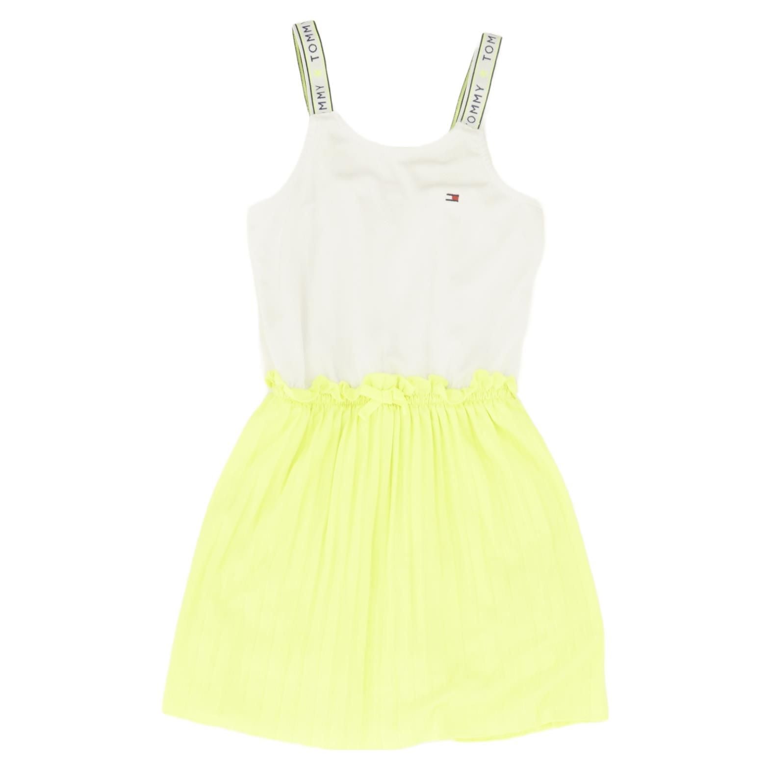Neon Yellow Color Block Dress Unclaimed Baggage