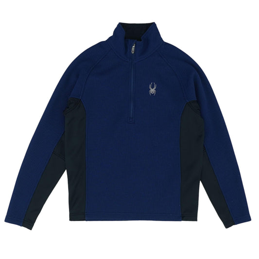 Blue Solid Pullover