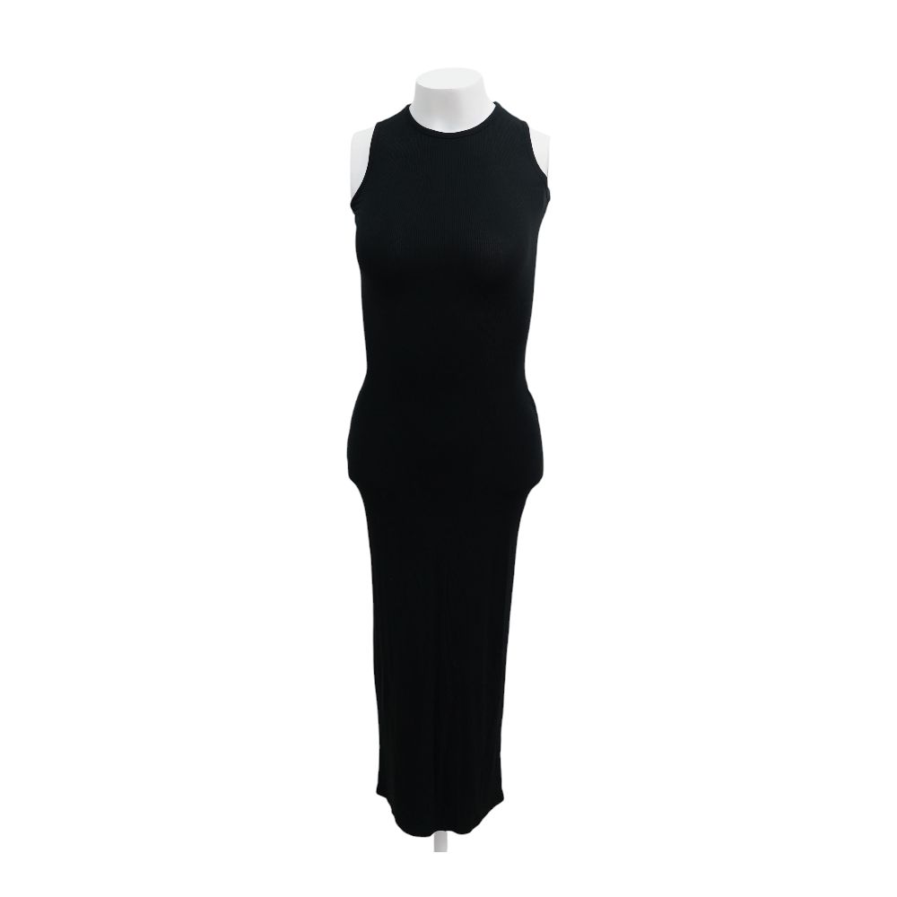 Outta Cash Midi Dress Black