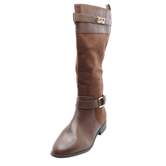 Roma Brown Knee High Boots