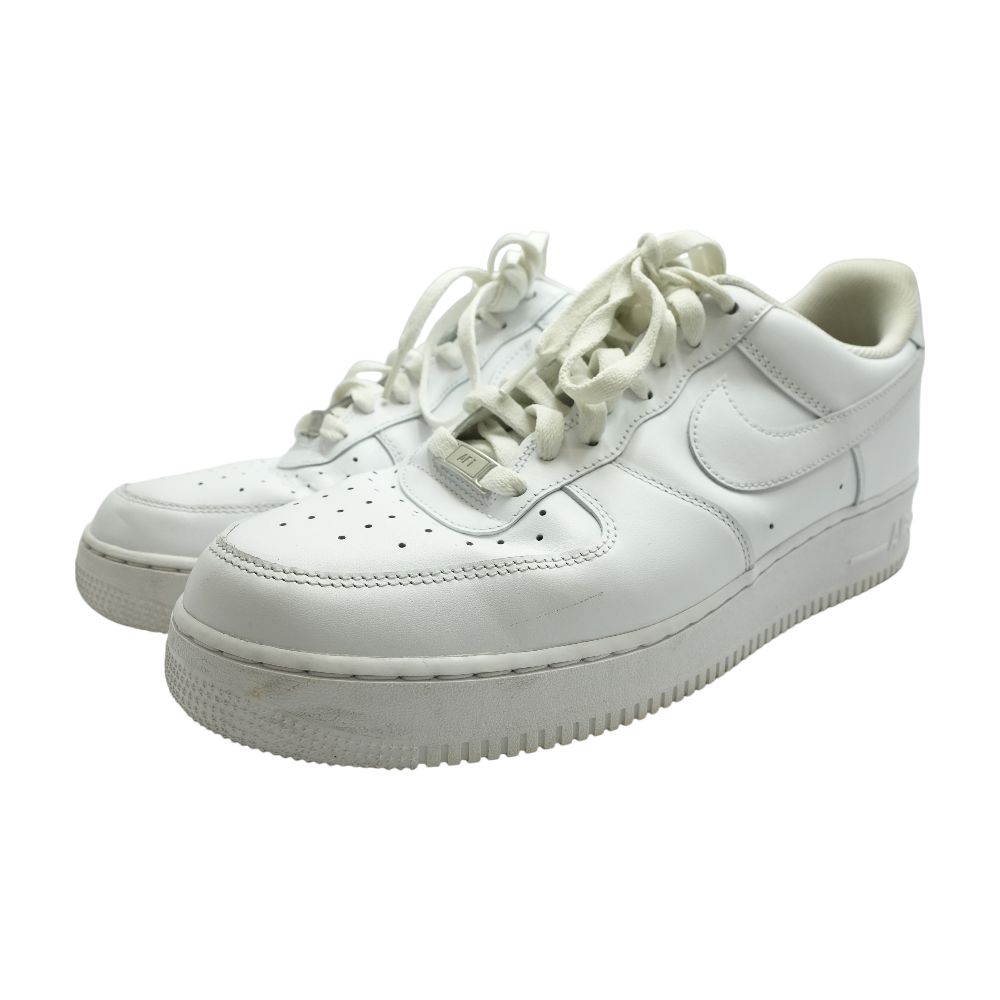 all white af1