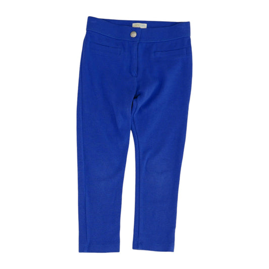 Blue Solid Pants