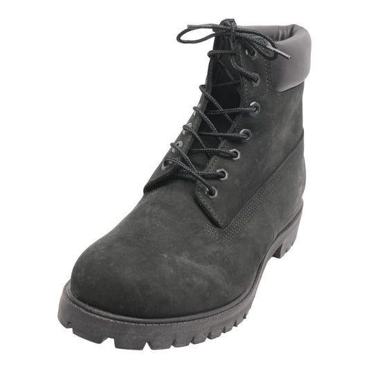 Waterproof Black Leather Chukka Boots