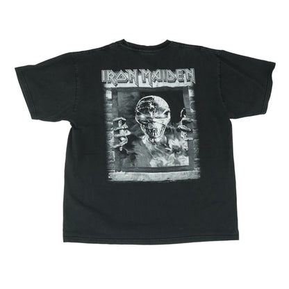 Vintage 2003 Black Iron Maiden Crewneck T-Shirt