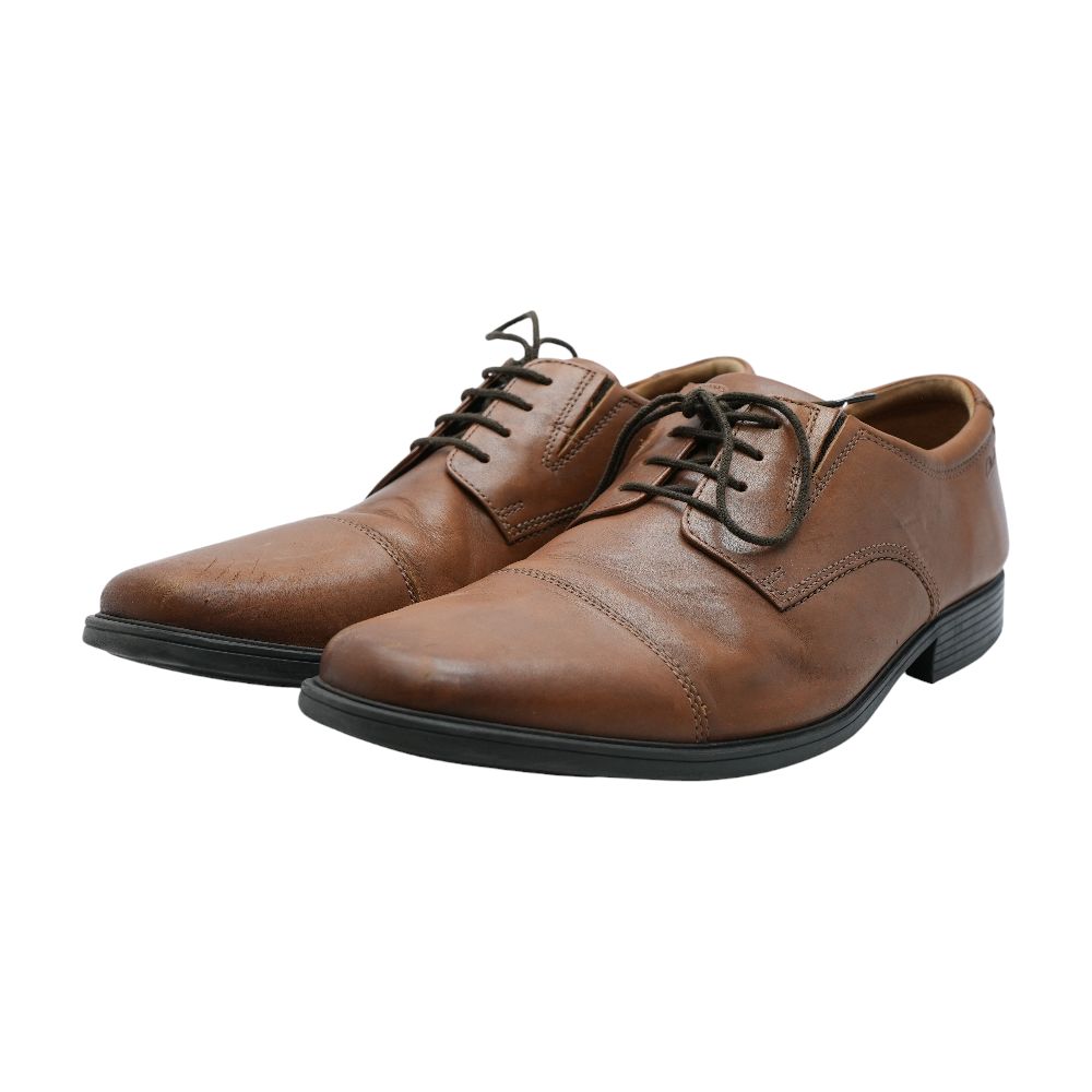 Brown Leather Derby/oxford Dress Shoes – Unclaimed Baggage