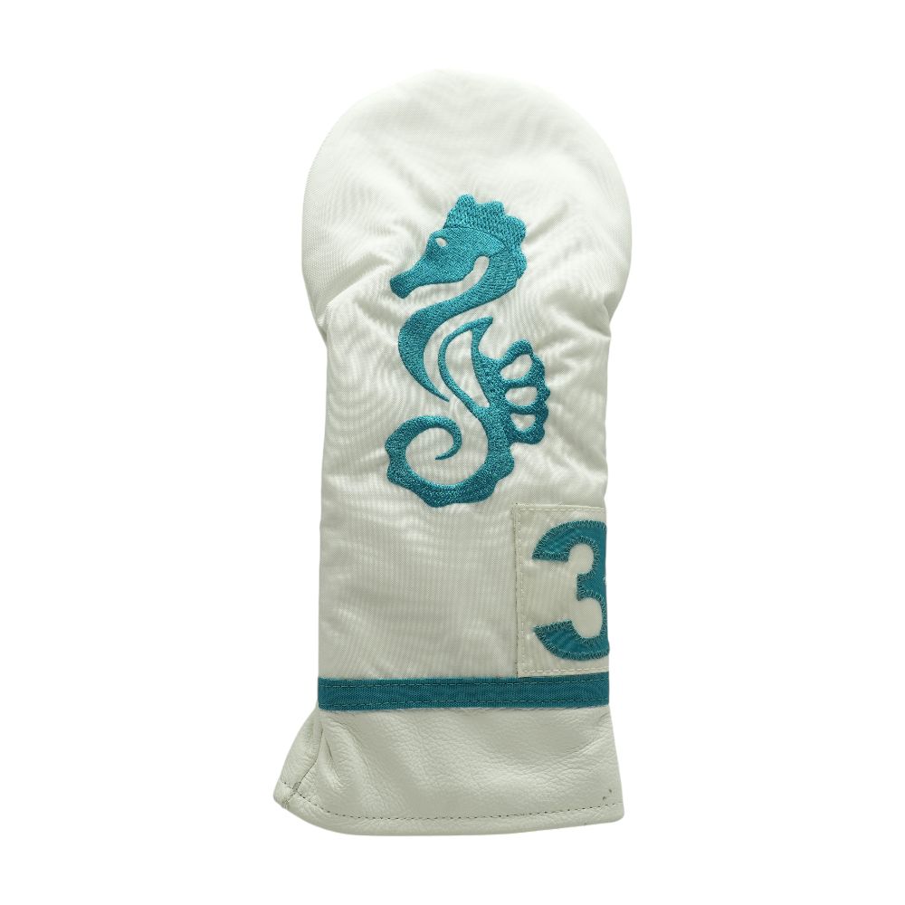 White Golf Driver Head Cover – Unclaimed Baggage