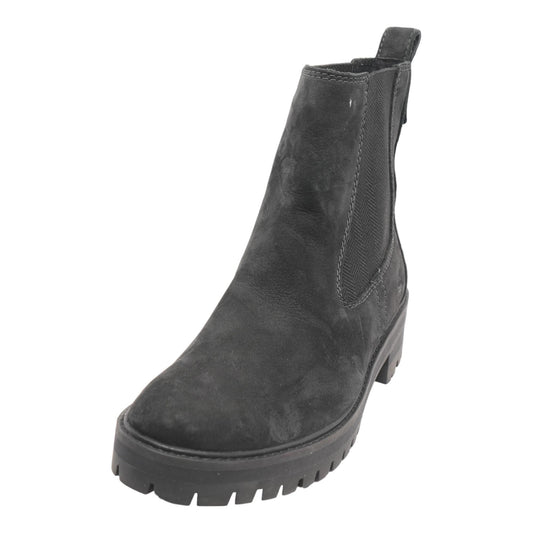 Courmayeur Valley Black Leather Chelsea Boots