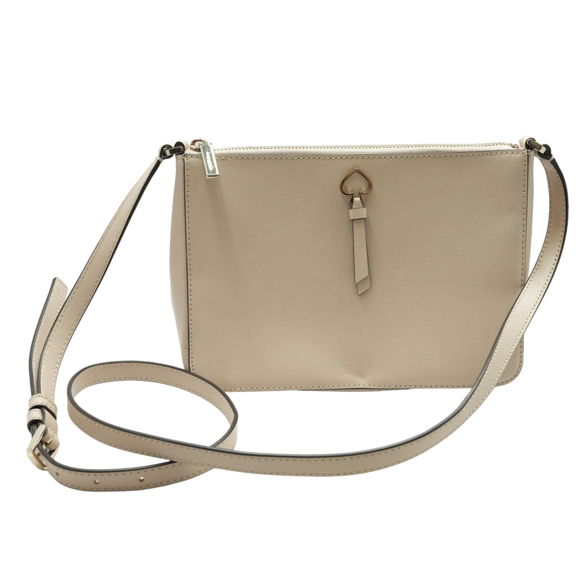 Nude Adel Medium Top Zip Crossbody Unclaimed Baggage