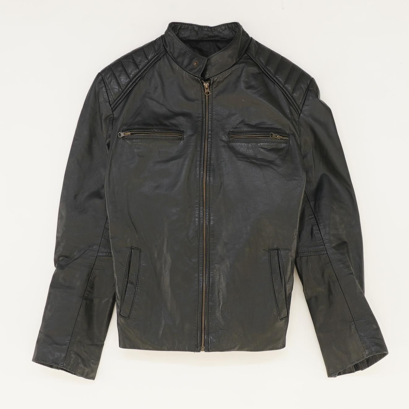 Black Leather Jacket Unclaimed Baggage
