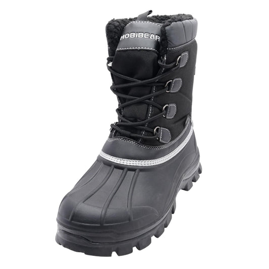 Black Rubber Winter Boots