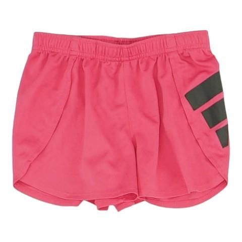 Pink Solid Active Shorts