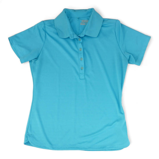 Turquoise Solid Polo Polo