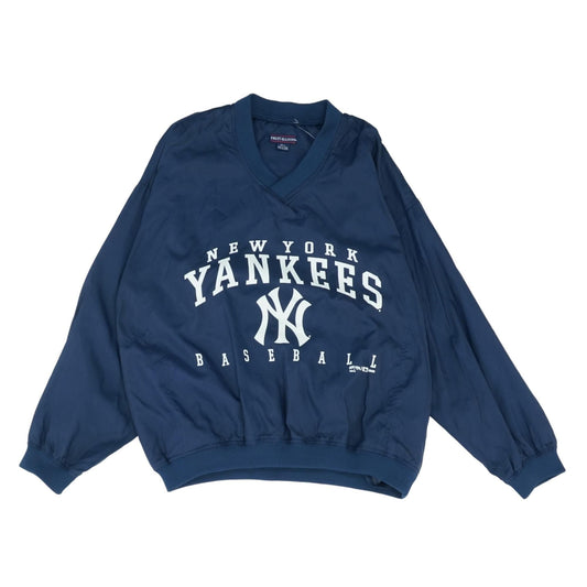 Vintage 2000 Navy MLB Yankees Active Pullover Pullover