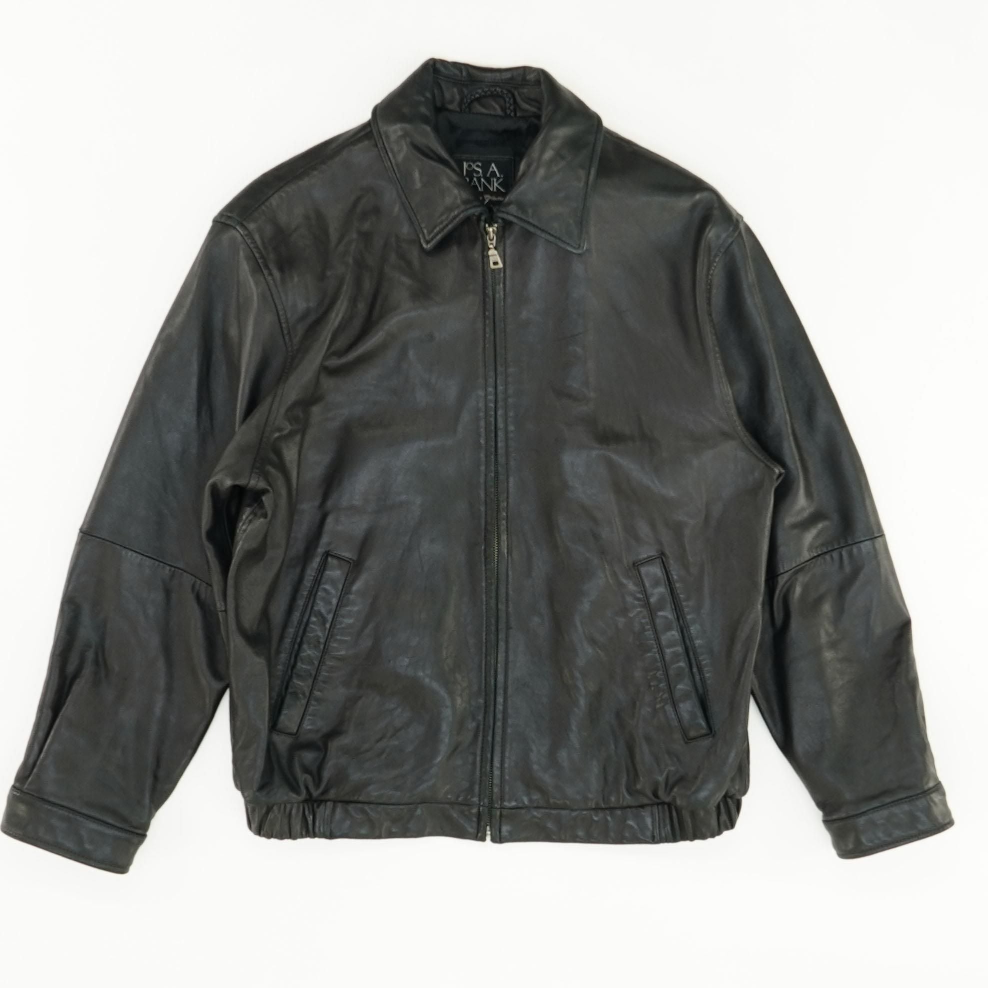 Black Leather Jacket Unclaimed Baggage