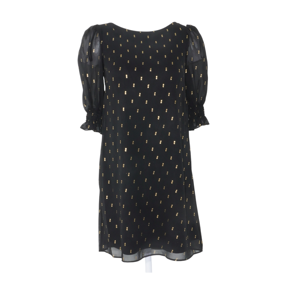 Black Print Mini Dress – Unclaimed Baggage