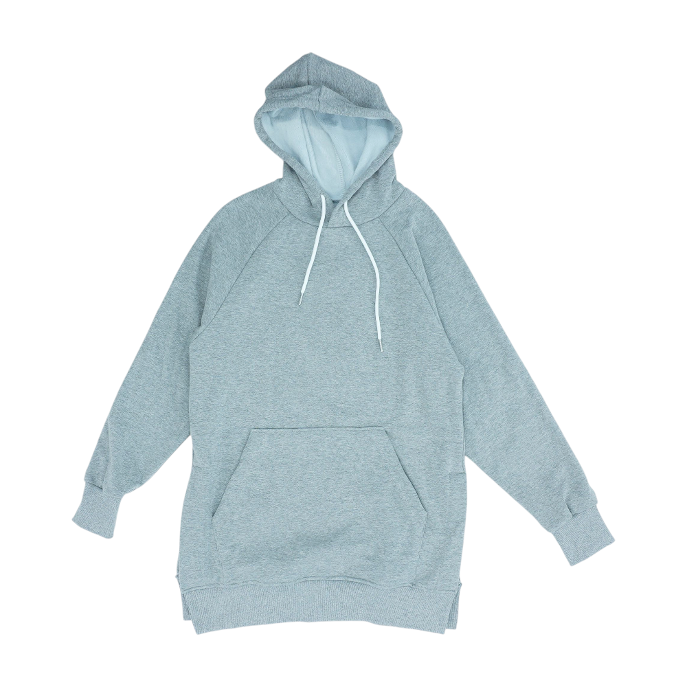 white christmas dresses Gray Solid Hoodie Pullover – Unclaimed Baggage
