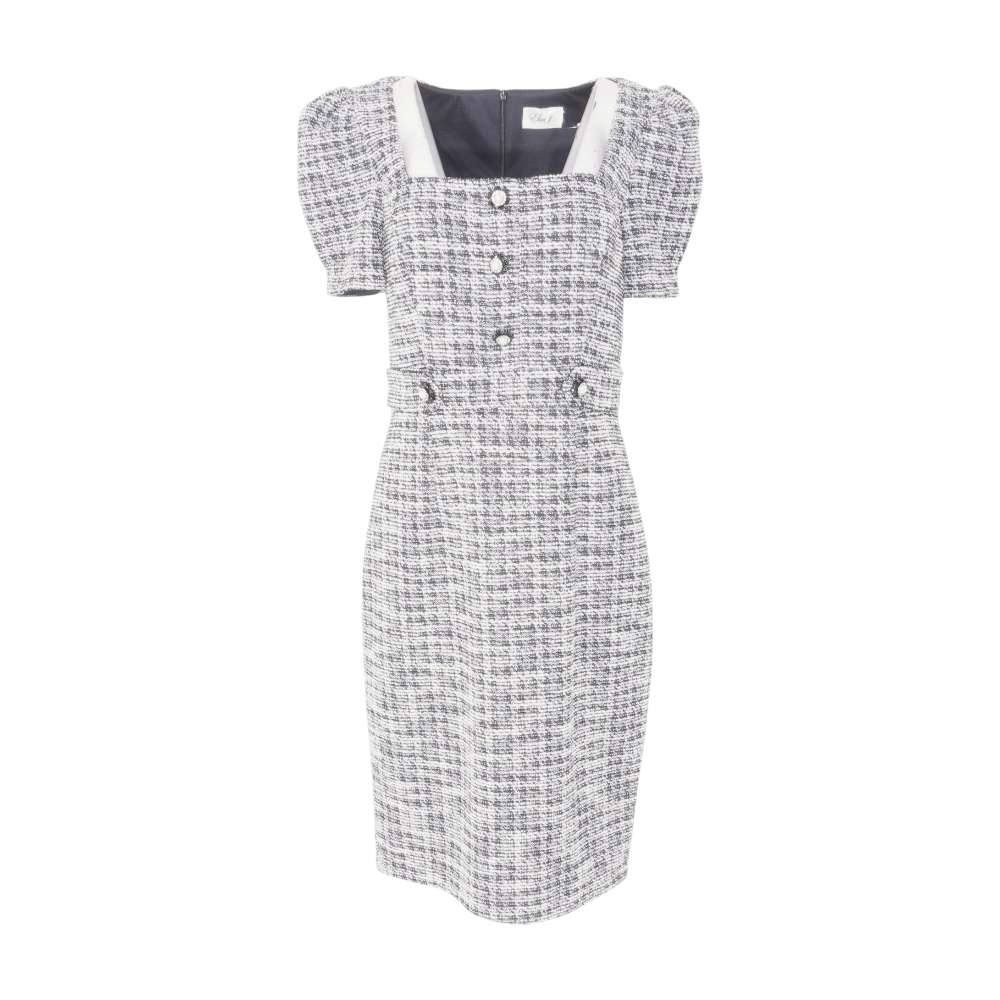 eliza j midi dress Black Abstract – Unclaimed Baggage BB Dakota Brand Clothing NOTCAMP Size:5XL-12/14 Years Designed for a tailored