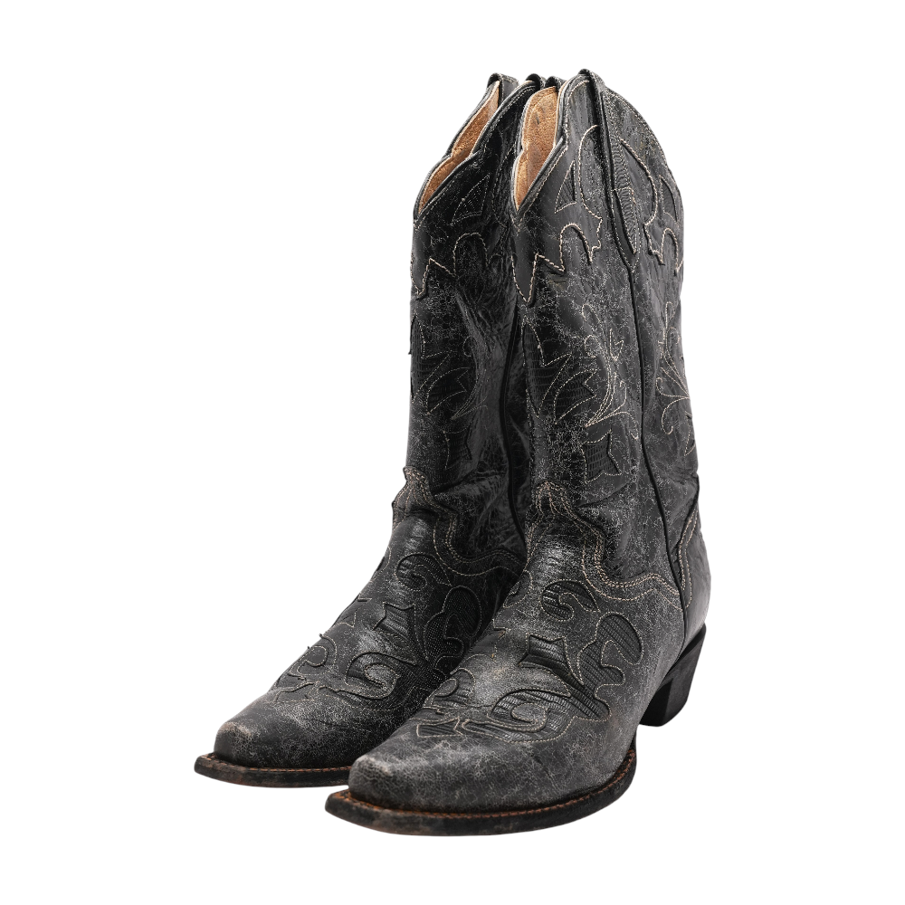 Black Western Boots – Unclaimed Baggage display picture 2