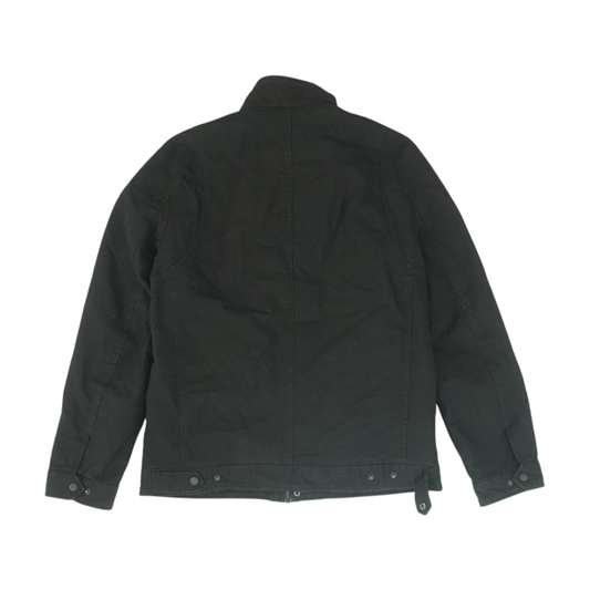 Hover Black Solid Jacket