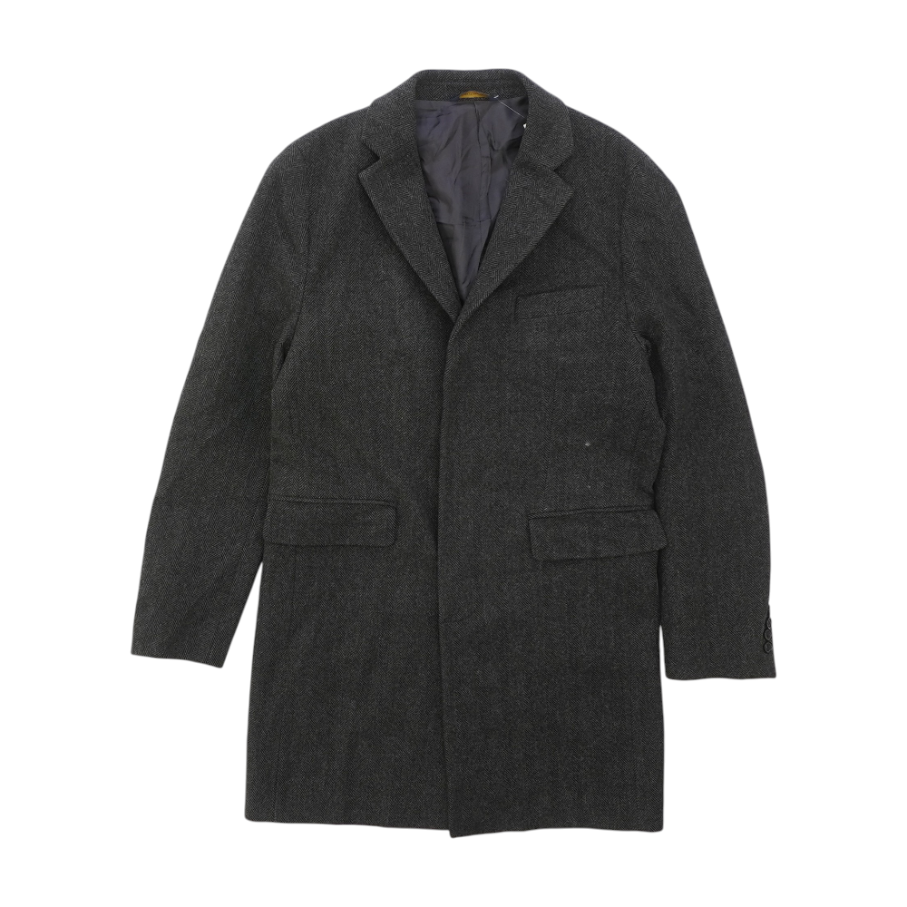Charcoal Chevron Coat – Unclaimed Baggage