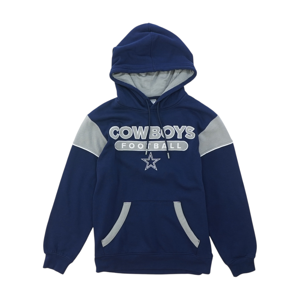 Navy Dallas Cowboys Color Block Hoodie Pullover – Unclaimed Baggage